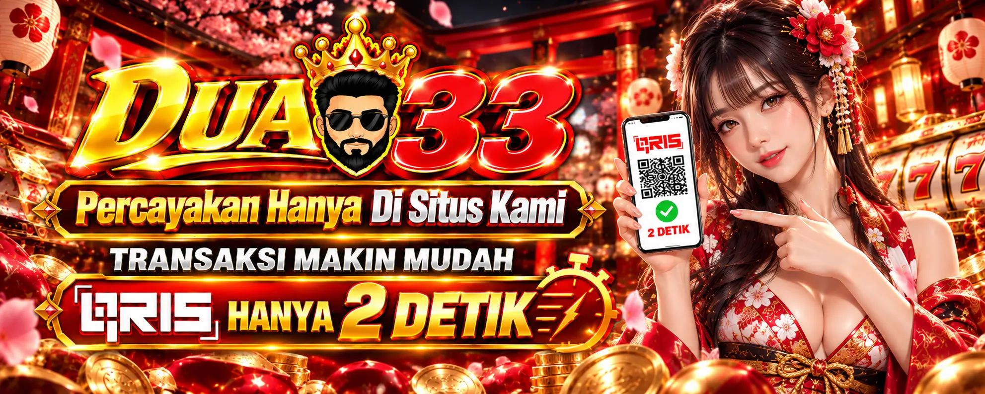 Transaksi makin mudah qris 2 detik