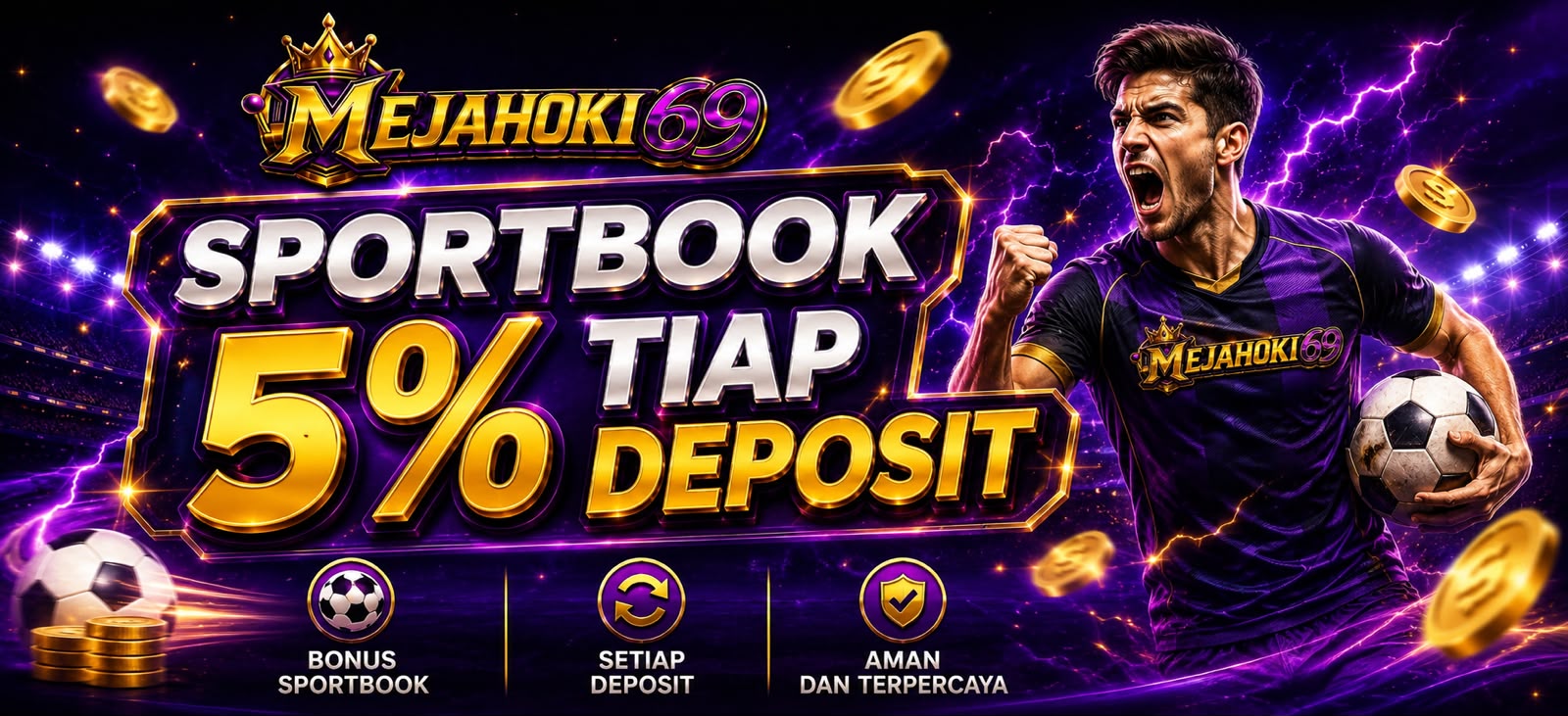 BONUS SPORTBOOK 5% HARIAN