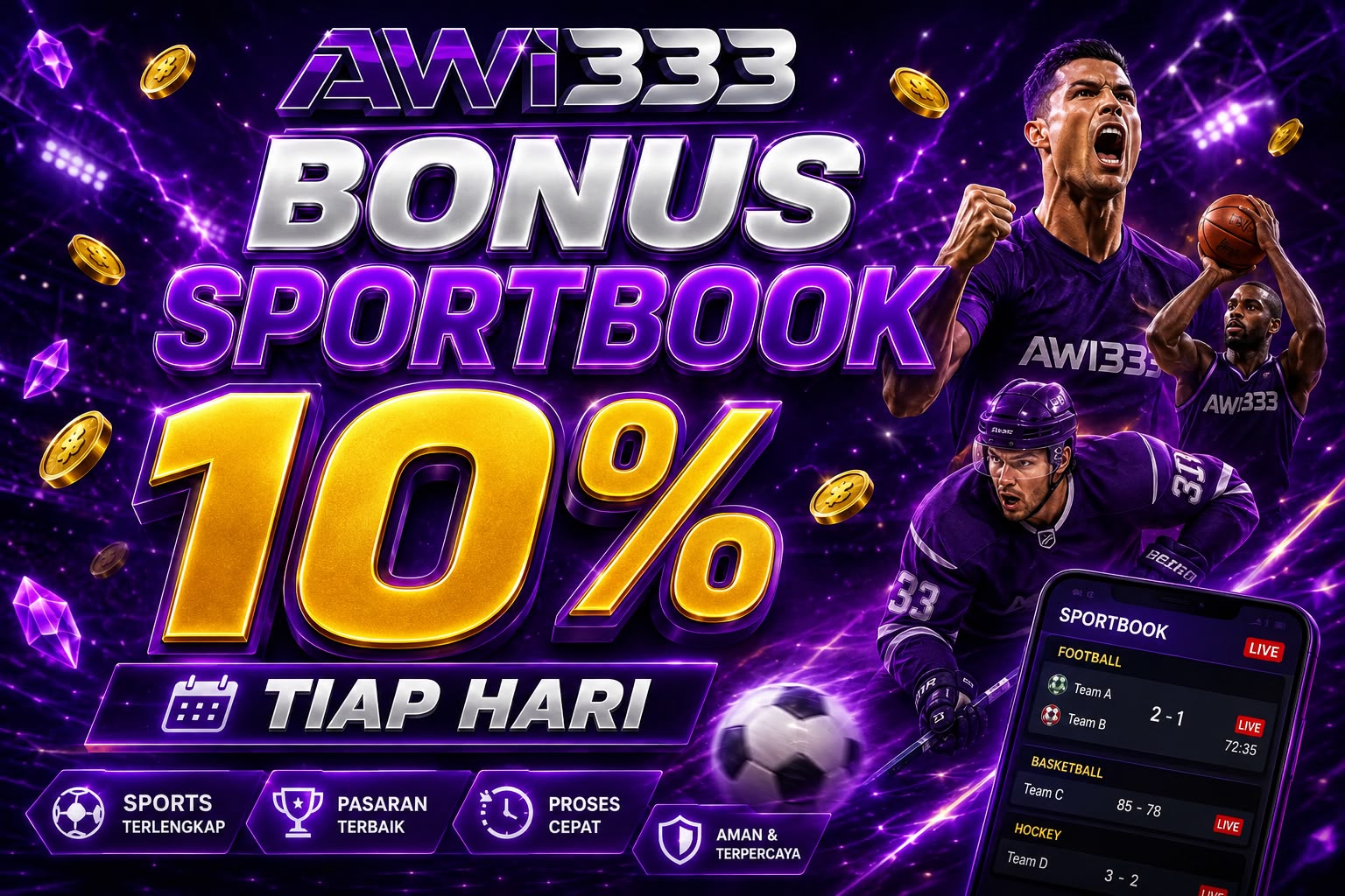 BONUS SPORTBOOK 10%