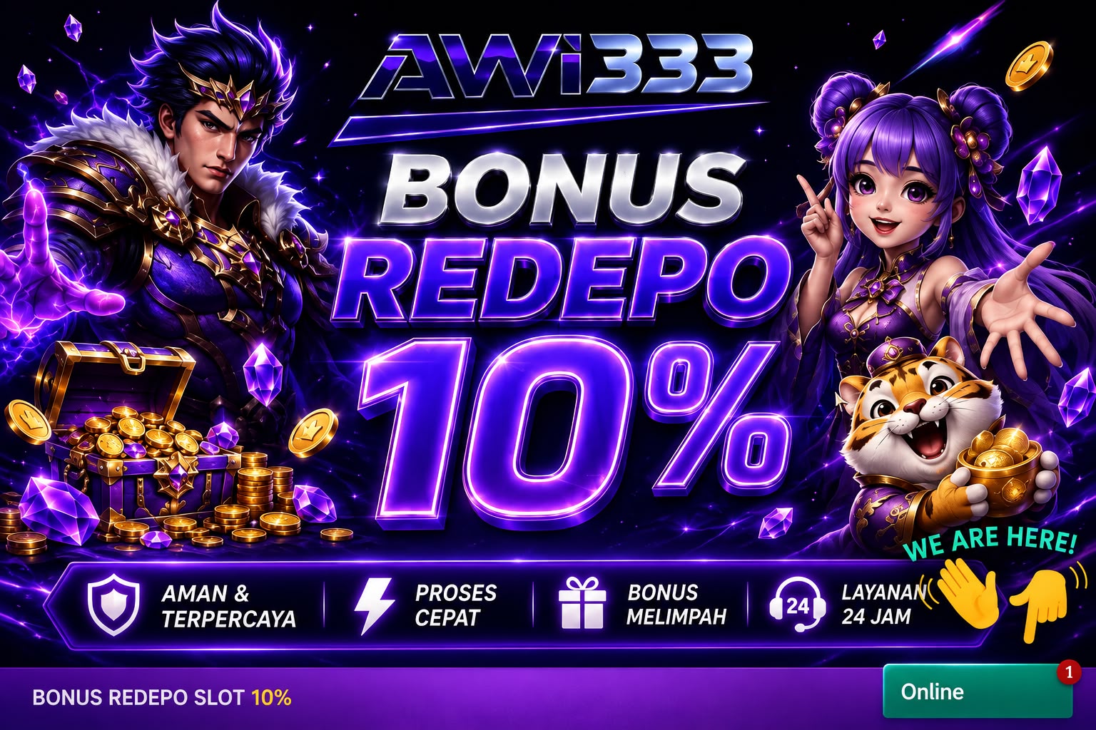 BONUS REDEPO SLOT 10%
