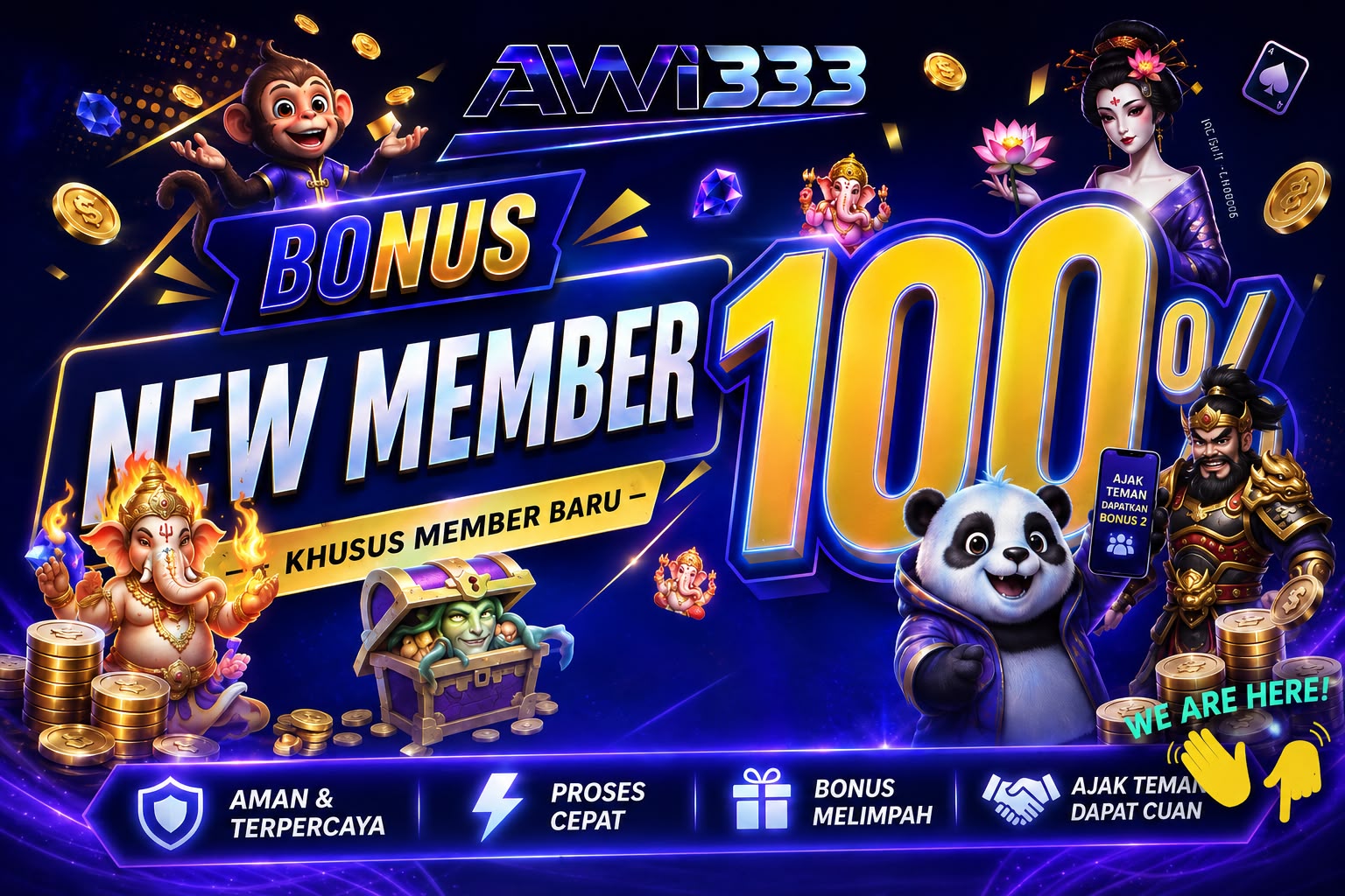 Bonus Deposit 100%