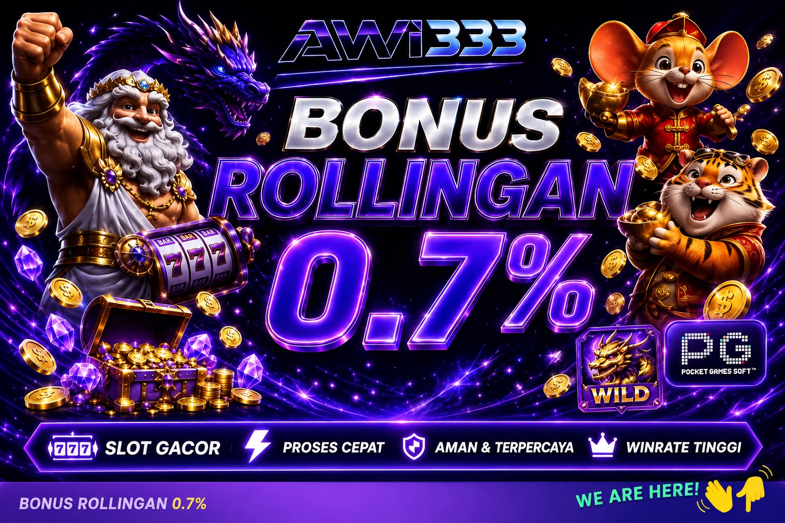 BONUS ROLLINGAN 0.7%