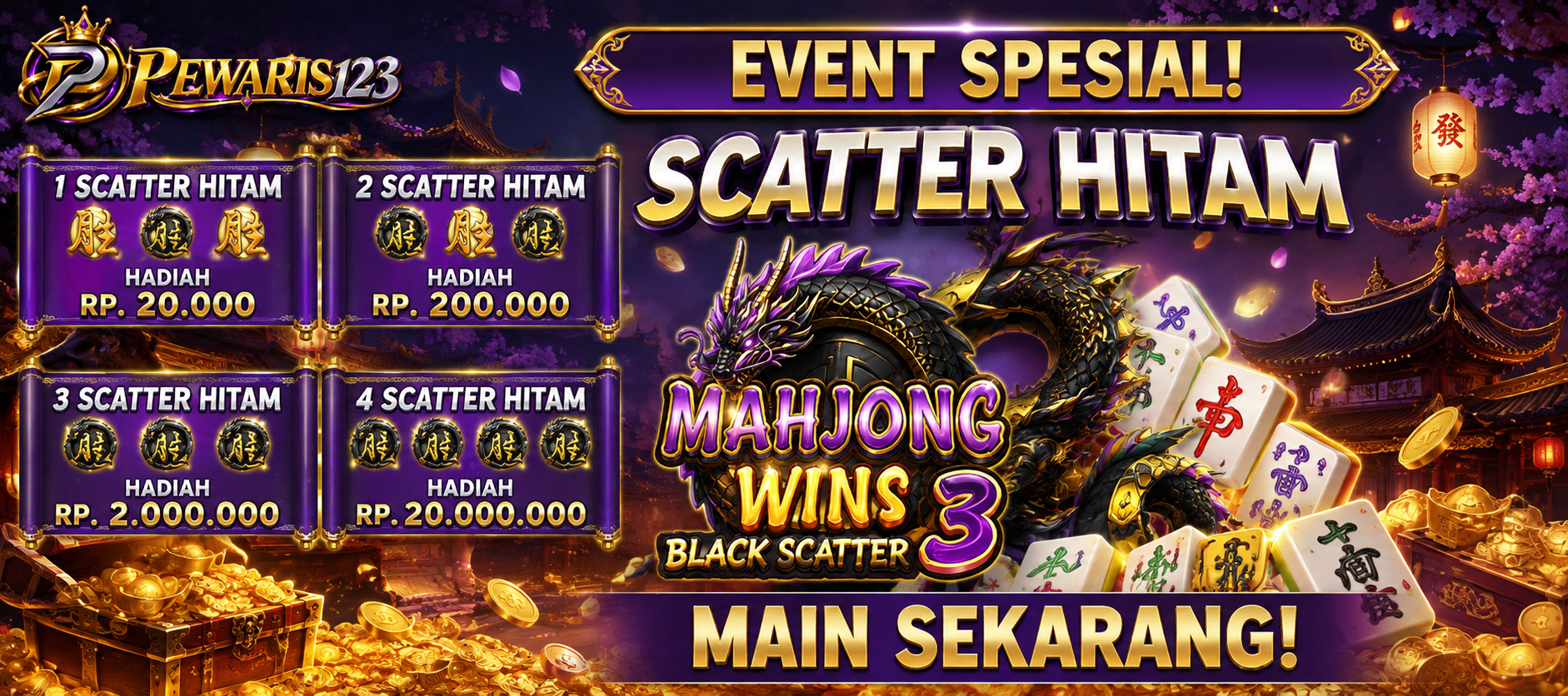SPESIAL EVENT SCATTER HITAM PRAGMATIC PLAY