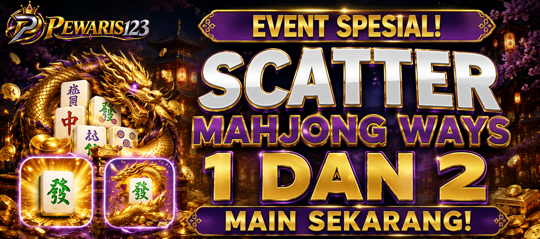 SPESIAL EVENT SCATTER MAHJONG WAYS