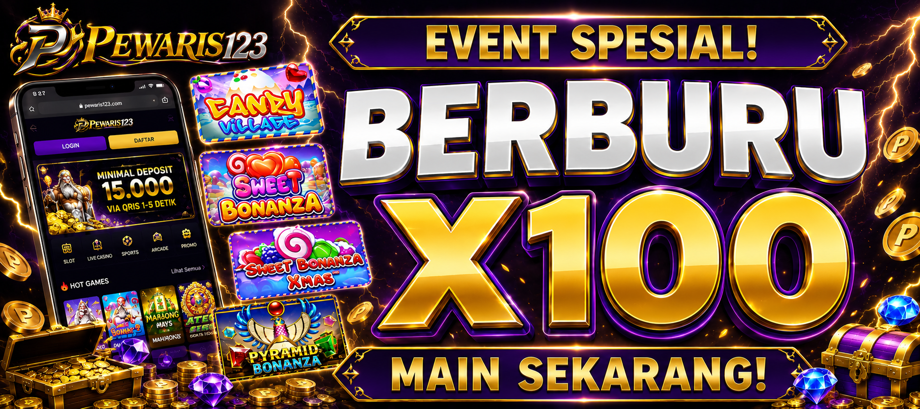 SPESIAL EVENT BERBURU X100