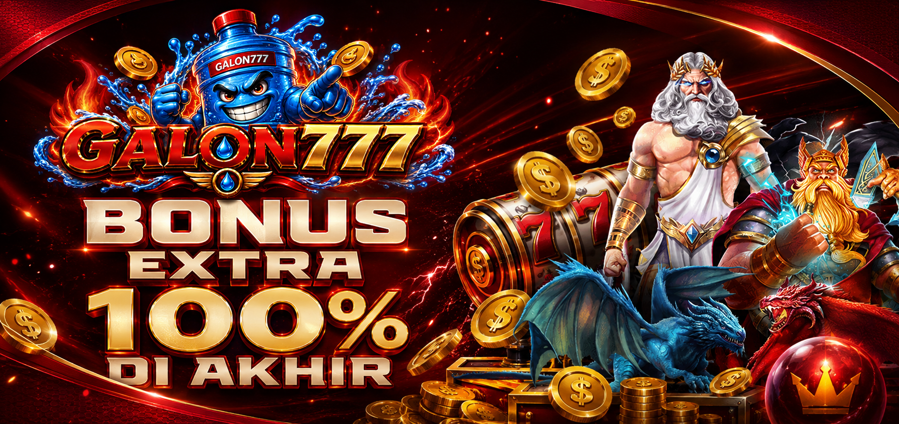 BONUS EXTRA 100%