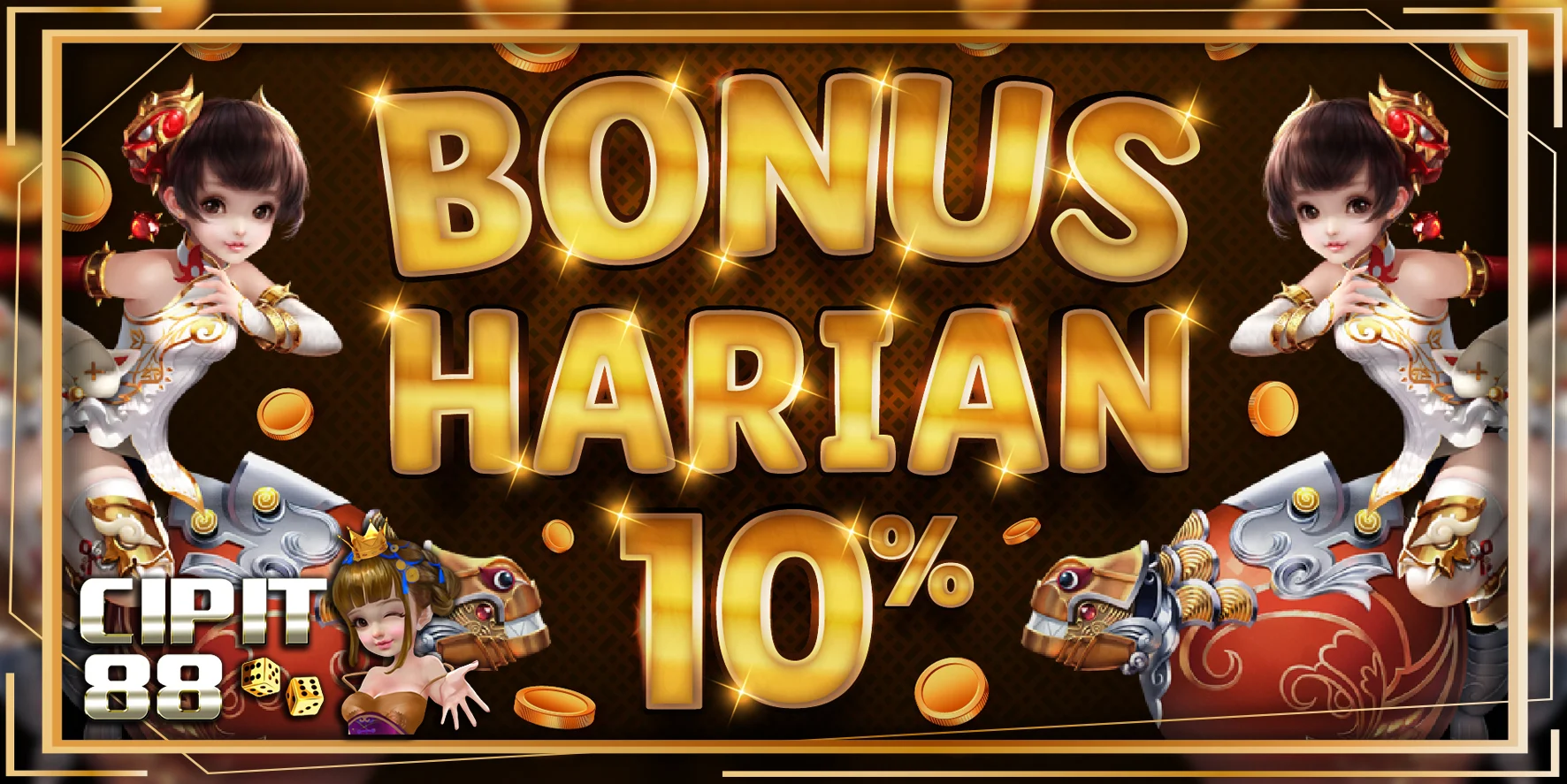 BONUS HARIAN SLOT 10%