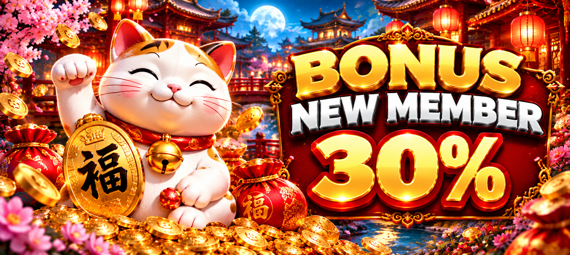 Bonus New Member 30%