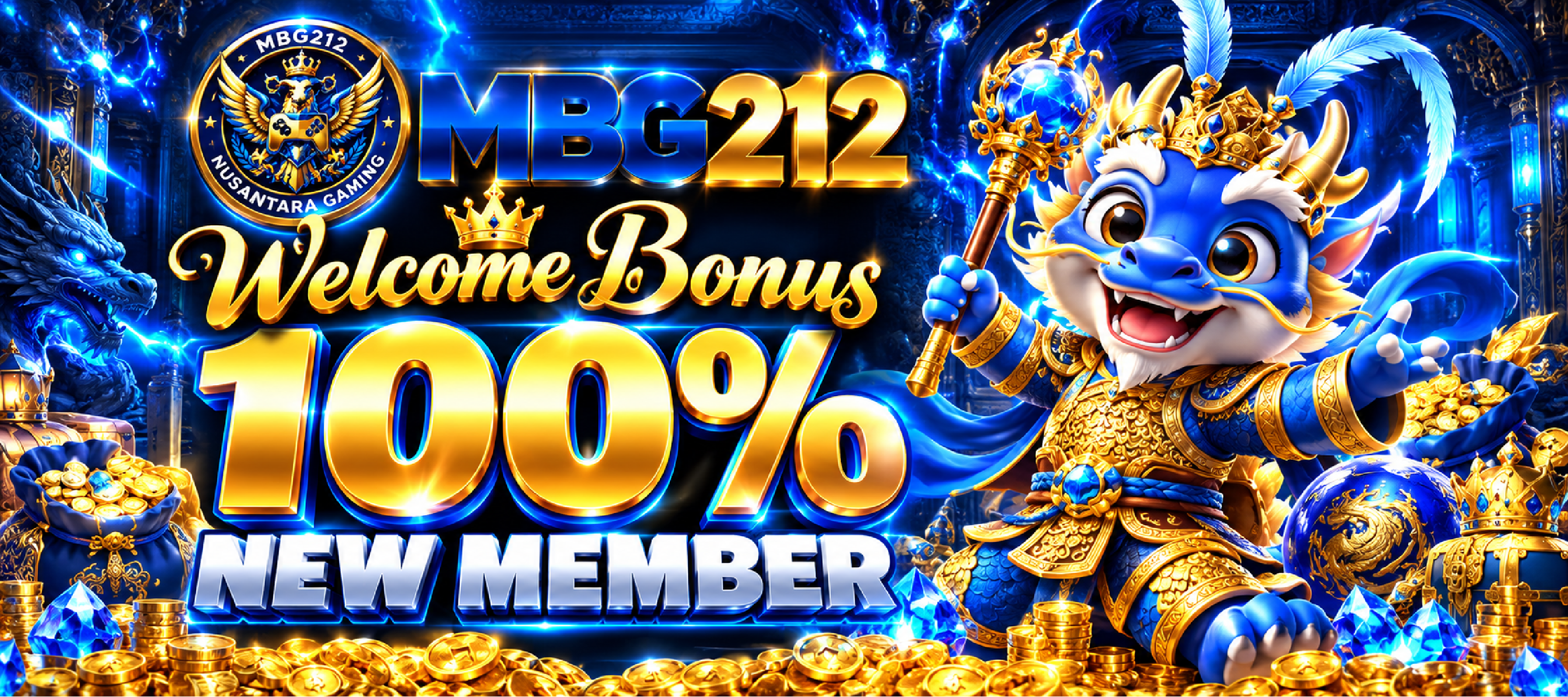 Bonus New Member 100%