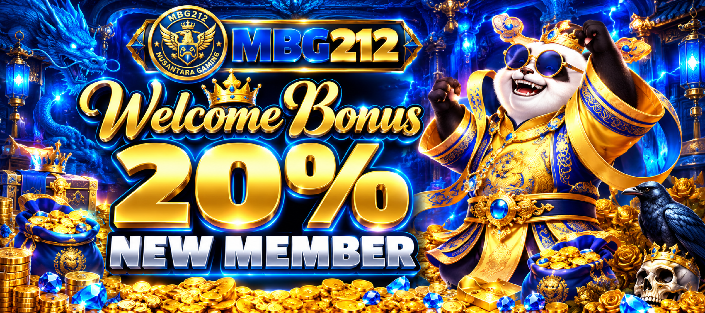 Bonus New Member 20%
