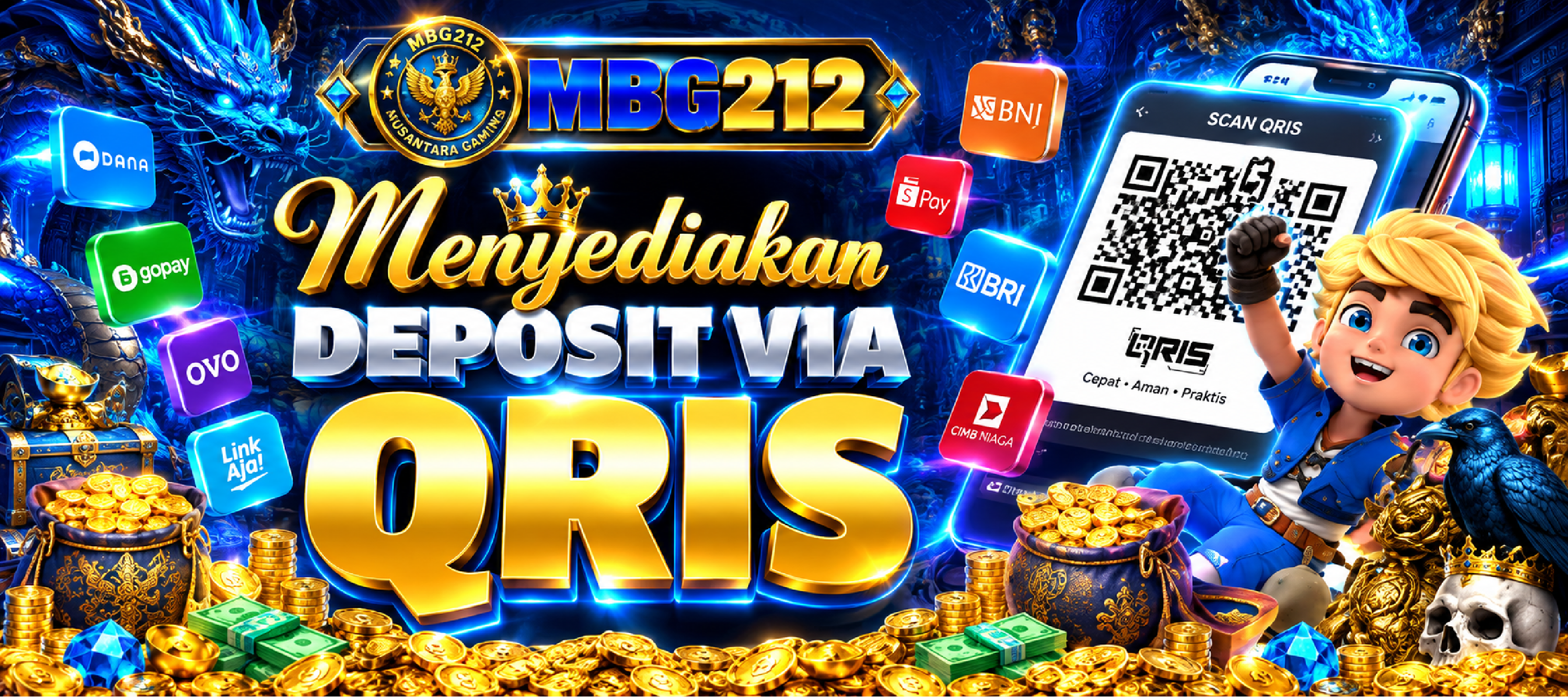 Deposit Via Qris Auto Masuk