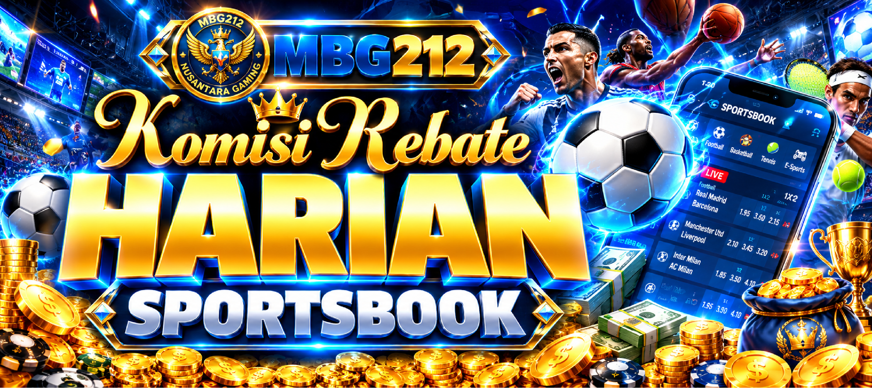 Komisi Rebate Harian Sportsbook