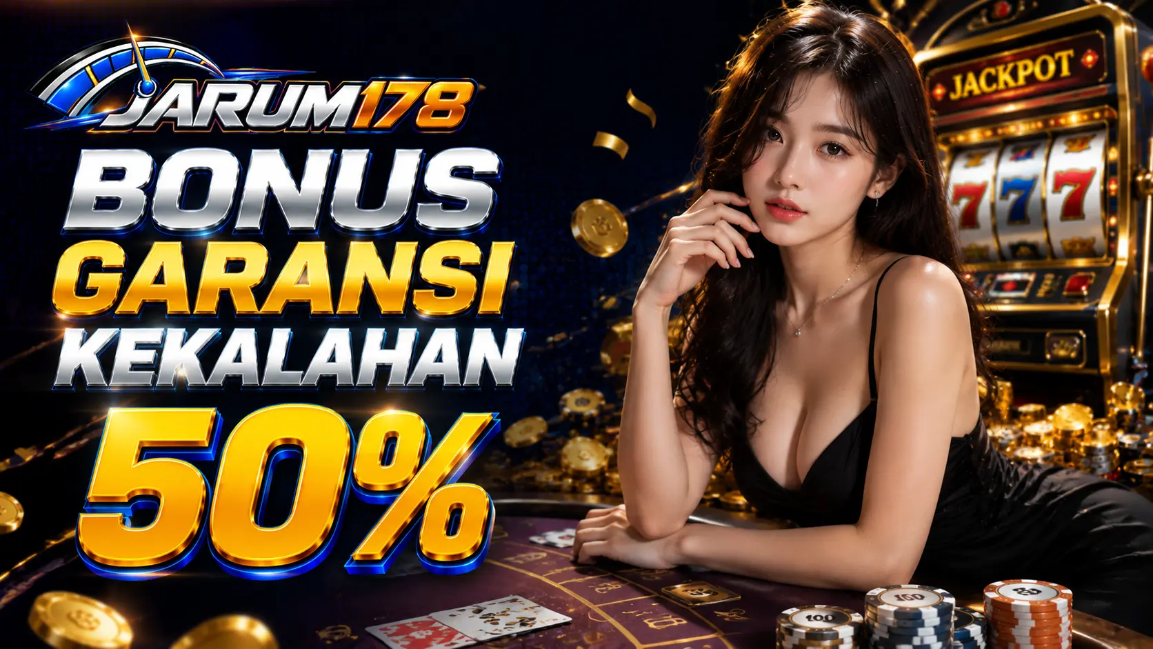 BONUS GARANSI KEKALAHAN 50%